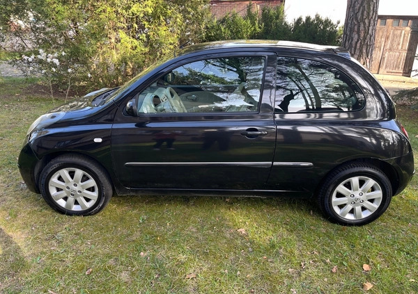Nissan Micra cena 9999 przebieg: 143300, rok produkcji 2007 z Warszawa małe 121